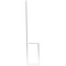 Ekena Millwork 4-in. W x 10-in. D x 22-in. H Traditional Architectural Grade PVC Knee Brace BRCP04X10X22TRA - alternate 3